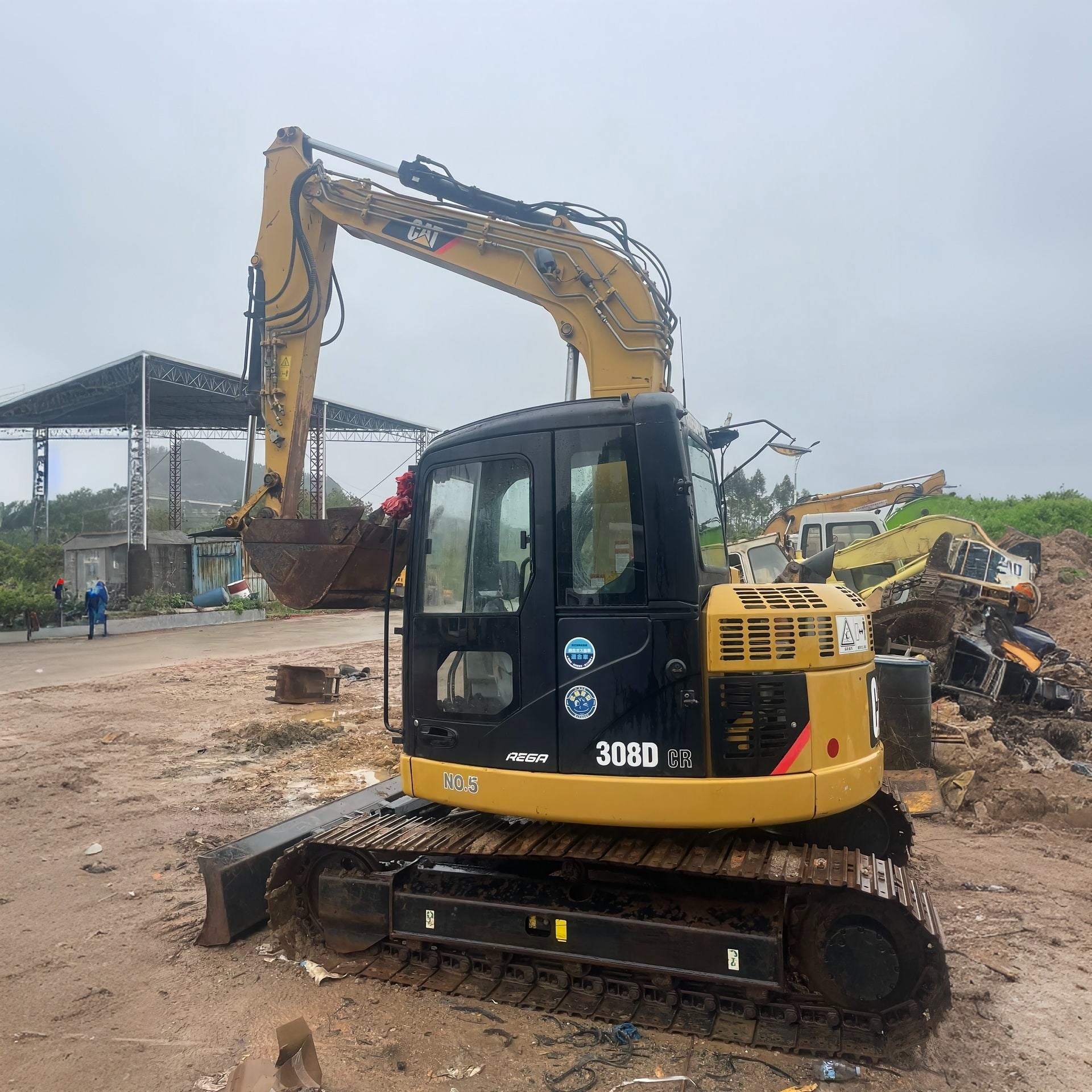 — Caterpillar 308D